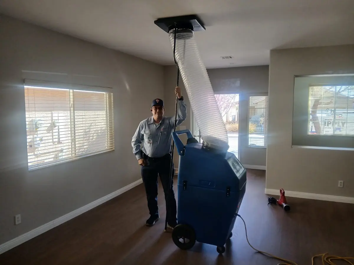 Professional Dryer Vent Cleaning work inside a Avon home